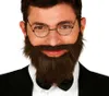 Barbe complète brune pour hommes Voir les images du produit 2