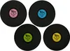 Veľké vinylové podložky - sada 4 kusov - rôzne farby, retro Náhľad obrázku produktu 1