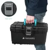 Navaris Werkzeugkasten 16" Box leer - 40,6 x 23,8 x 22cm - Produktbild-Vorschau 3