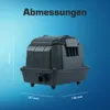 Teichbelüfter 600 L/H stufenlos regulierbar | 10 Watt Produktbild-Vorschau 5
