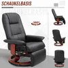 HOMCOM Relaxsessel Fernsehsessel Liegesessel Air-Leder 360° Produktbild-Vorschau 6