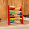 Holz Abakus Rechenrahmen Lernhilfe Mathematik Montessori Produktbild-Vorschau 8