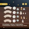 HABA Dekoration Weihnachten Adventskranz, schlichtes Holz Produktbild-Vorschau 2