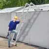 YARDIN 4x5 víceúčelový žebřík 550cm 6 v 1 hliníkový žebřík Náhled obrázku produktu 9