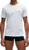 BOSS Herren TShirtRN 3P Classic Underwear_T_Shirt, Open Náhľad obrázku produktu 2