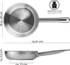 ONVAYA® Nerezová panvica 20 cm | Panvica na vyprážanie | Náhľad obrázku produktu 2