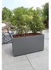 Blumenkasten aus Granit – 60 x 30 cm – Grau Produktbild-Vorschau 2