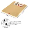 A beige cat litter mat with dimensions indicated. Produktbild-Vorschau