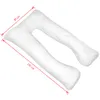 vidaXL Coussin de grossesse 90x145 cm blanc Voir les images du produit 3