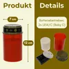 6er Grablichter LED Batteriebetrieben Set Grabkerzen für Produktbild-Vorschau 2