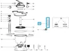 Bestway® Ersatzteil Filterpumpenschlauch (weiß / Ø 32 mm / Produktbild-Vorschau 2