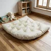 (Beige) Bodenkissen 100 × 100 cm für Kinder, weiche Produktbild-Vorschau 1