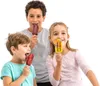 Three children are eating popsicles. Produktbild-Vorschau
