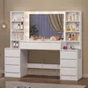 KIMENICH Coiffeuse avec miroir et prises de courant, LED Voir les images du produit 6