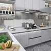Selbstklebende Möbelfolie Hochglanz-Silbern 500x90 cm PVC Produktbild-Vorschau 2