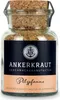 A glass jar of seasoning with a cork lid. Anteprima dell’immagine prodotto