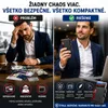 Štíhly pánsky rozkladací obal na karty s kapacitou až 14 Náhľad obrázku produktu 3
