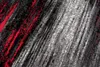 Tapiso Teppich MAYA Modern Schwarz Grau Rot Schlafzimmer Produktbild-Vorschau 3