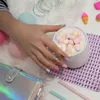Hi Hybrid Unicorn Hybrid Nagellack Nr. 300 Violett-Weiß 5ml Produktbild-Vorschau 4