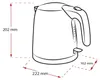 Melitta 1018-05, 1 l, 2200 W, Kupfer, Edelstahl, Produktbild-Vorschau 2