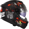 LS2 FF808 Stream II casque intégral noir rouge mat angry Voir les images du produit 17