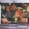 Vlies Fototapete - Retro Flowers - First Variant 100x70 cm Produktbild-Vorschau 2