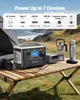 VEVOR Tragbare Powerstation, 600W Solargenerator, 493Wh Produktbild-Vorschau 3