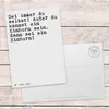 Mr. & Mrs. Panda Postkarte Sei immer du selbst!... - Weiß - Produktbild-Vorschau 3