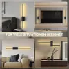 2 Stück LED Wandleuchte 70cm Dimmbar 3 Farbtemperaturen Produktbild-Vorschau 9