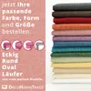 DecoHomeTextil Leinen Optik Tischdecke Altrosa Eckig 110 x Produktbild-Vorschau 3