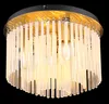 Gouden plafondlamp Gorley met glas Ø 32cm Productafbeelding-voorbeeld 3