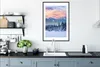MuchoWow® Gerahmtes Poster Schnee - Himmel - Wald - Winter Produktbild-Vorschau 4
