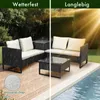 FCH Gartenmöbel Set - Gartenlounge-Set -  Polyrattan Produktbild-Vorschau 6