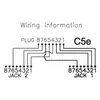 VALUE T-Adapter Cat.5e (Class D), STP Produktbild-Vorschau 3