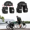 Wasserdichte 3 in 1 Fahrradtasche – Gepäckträgertasche 65l Produktbild-Vorschau 7