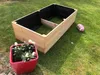 Elegantes Pflanzbeet Höhe 42 cm aus Lärchenholz Größe Produktbild-Vorschau 1