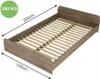 Lattenrost für Matratze 120x200 cm 18 Stück Flachlatten Produktbild-Vorschau 5