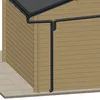 Dachrinne Kastenrinne 70mm Einzelteile | Universalabzweig Produktbild-Vorschau 2