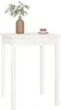 A white wooden table with a vase of greenery and a teacup on it. Produktbild-Vorschau