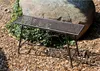 Garden Pleasure Gartenbank Lorin 950391 braun Metall 83,0 Produktbild-Vorschau 3