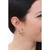 Damen Creolen Harlow von Fossil aus Edelstahl, IP Gold Produktbild-Vorschau 5