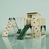 OutdoorToys Spielturm Freja aus Holz in Grün Dunkelgrün, Produktbild-Vorschau 1
