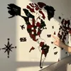 3D-Wandkunst aus Holz, Weltkarte, große Wanddekoration aus Produktbild-Vorschau 4