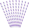 Papierstrohhalme, flieder, 19,5cm (1 Packung / 10 Stk.) Produktbild-Vorschau 2