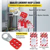 VEVOR Lockout Tagout Kit 58 pezzi. Lucchetto sezionatore, Anteprima dell’immagine prodotto 6