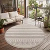 Outdoor Teppich Flachgewebe modern Boho Ethno wetterfest Produktbild-Vorschau 1
