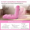 KOMFOTTEU Bodenstuhl, Bodensessel mit Verstellbarer Produktbild-Vorschau 3