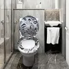 LZQ Universal Größe WC Sitz Absenkautomatik Toilettendeckel Produktbild-Vorschau 2