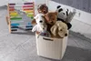 Korb aus Jute, Würfelform, beige Produktbild-Vorschau 4