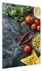 Magnettafel Glas 40 x 60 cm „Guacamole mit Nachos“ – Produktbild-Vorschau 1
